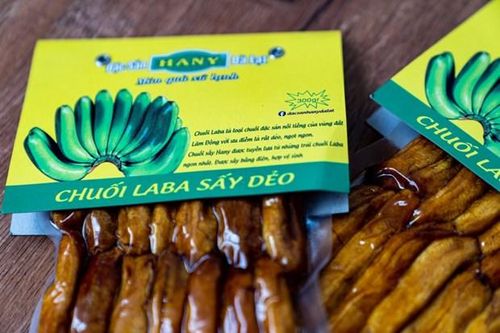 Ra mắt đặc sản chuối tiến vua Laba sấy theo công nghệ Nhật Bản