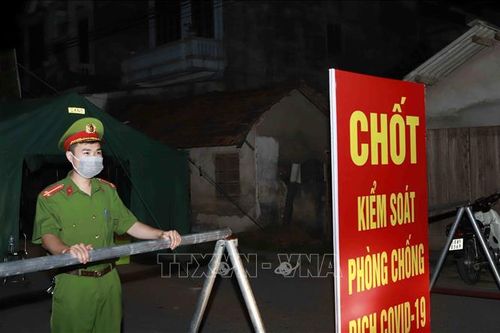 Vĩnh Phúc: Lập 9 chốt kiểm soát dịch COVID-19 tại các tuyến đường trọng yếu