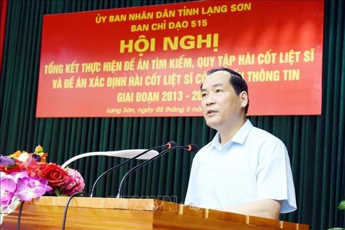 Nâng cao hiệu quả công tác tìm kiếm, quy tập hài cốt liệt sĩ