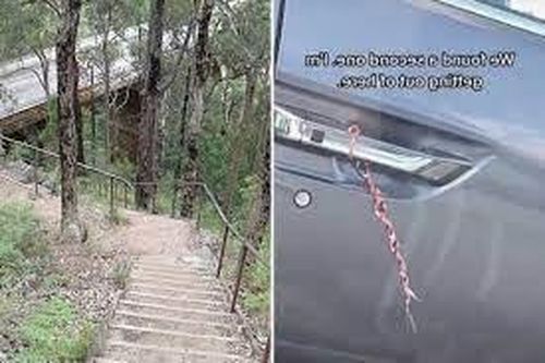 Thấy sợi dây buộc ở cửa xe, cô gái 'xanh mặt' khi nhận ra điều đáng sợ