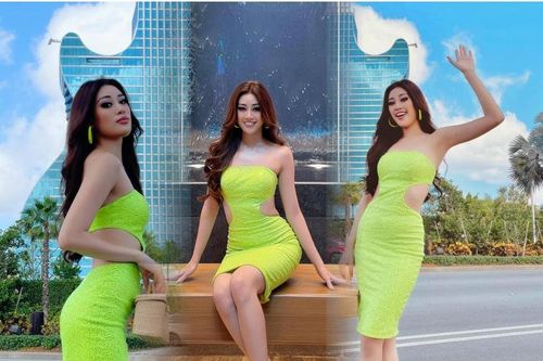 Khánh Vân khiến fan xót xa khi stylist tiết lộ bị giảm cân do hành trình sang Mỹ vất vả