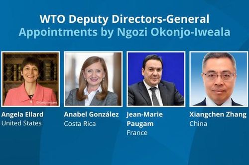 Lần đầu tiên một nửa số ghế Phó Tổng giám đốc WTO thuộc về nữ giới