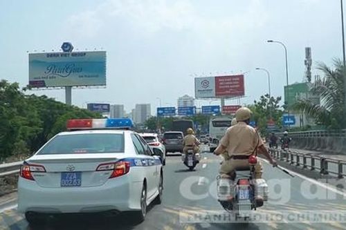 CSGT mở đường đưa trái tim từ Bà Rịa - Vũng Tàu về TPHCM cứu người
