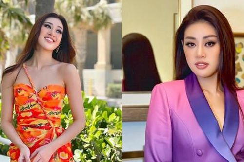 Hoa hậu Khánh Vân gây ấn tượng với 2 phong cách khác biệt, livestream bên lề Miss Universe