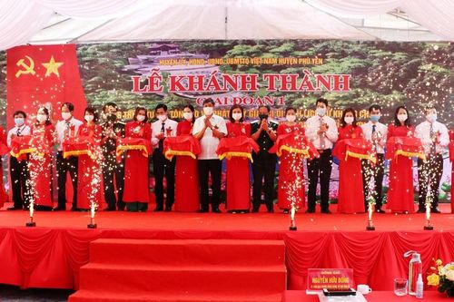 Khánh thành giai đoạn 1 Di tích lịch sử Rừng Đại tướng Võ Nguyên Giáp