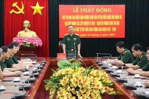 Kế tục truyền thống, xây dựng Đảng bộ Văn phòng Tổng cục Chính trị trong sạch, vững mạnh tiêu biểu