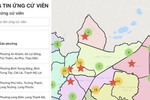 TP Thủ Đức ra mắt chuyên trang điện tử về bầu cử