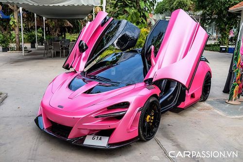 McLaren 720S Novitec N-Largo độc nhất Việt Nam khoác áo màu 'hường'