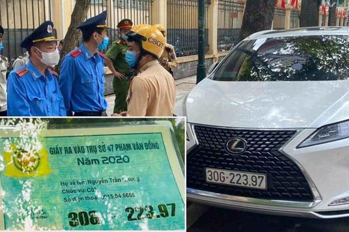 Xe Lexus có giấy ra vào Bộ Công an là mẫu gì, giá bao nhiêu?