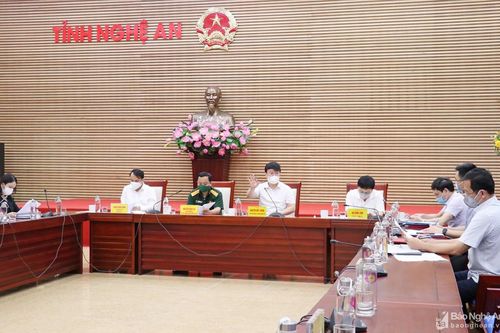 Nghệ An dừng các hoạt động dịch vụ không thiết yếu để phòng, chống dịch Covid-19