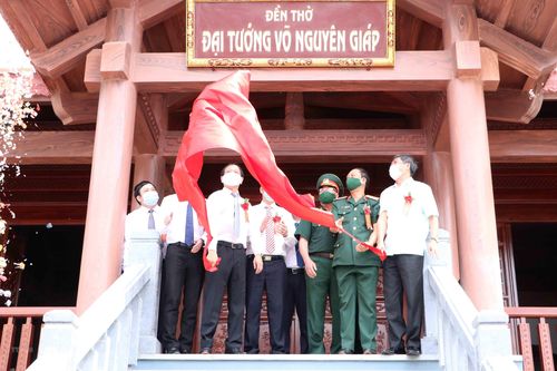 Sơn La: Khánh thành Đền thờ Đại tướng Võ Nguyên Giáp giai đoạn 1