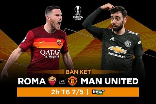 Nhận định lượt về bán kết Europa League giữa Roma và MU, trực tiếp trên VTVcab ON