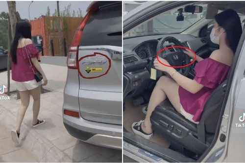 Khoe 18 tuổi đi làm 3 tháng tậu được xế xịn, cô gái bị dân mạng bóc phốt tả tơi màn 'sống ảo' vụng về