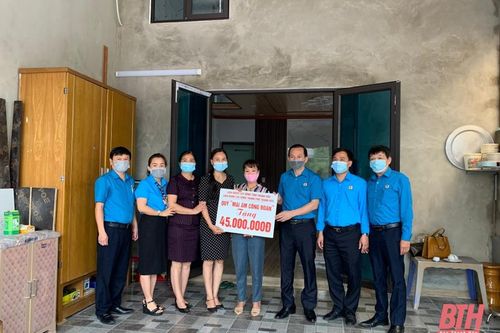 Hỗ trợ kinh phí xây dựng 'Mái ấm công đoàn' cho đoàn viên khó khăn