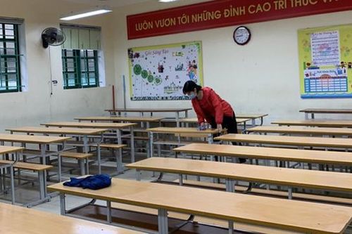 Từ 6/5: học sinh toàn tỉnh Thái Bình tạm dừng đến trường