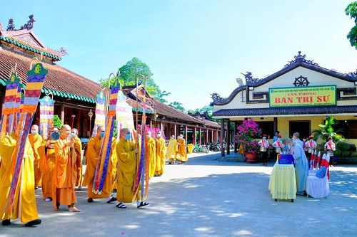 Long An: Đại đức Thích Tắc Nguyên làm Trưởng ban Trị sự Phật giáo huyện Cần Giuộc