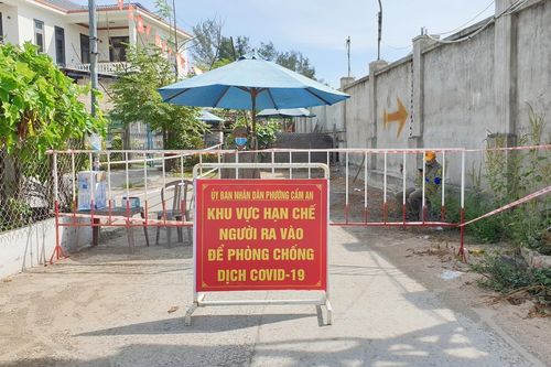 Hội An: Lập 2 chốt kiểm soát khu vực vợ chồng bệnh nhân mắc COVID-19 sinh sống
