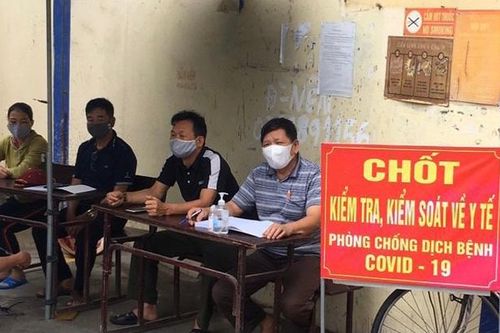 Huyện Đông Anh lập 817 chốt kiểm soát y tế trên địa bàn