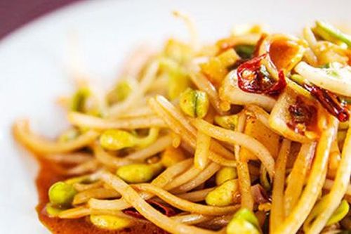 Ngọt mát món giá xào chua ngọt