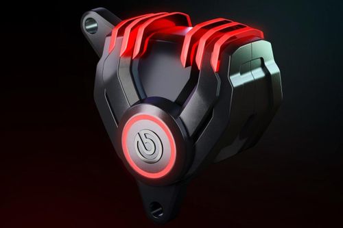 Kẹp phanh Brembo kết nối smartphone, có thể đổi màu theo ý thích