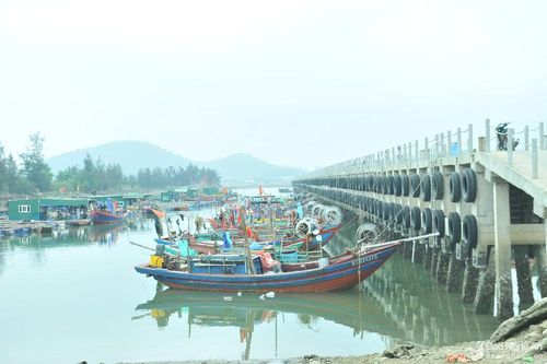 Bất cập điểm tránh trú bão tàu thuyền ở Nghệ An