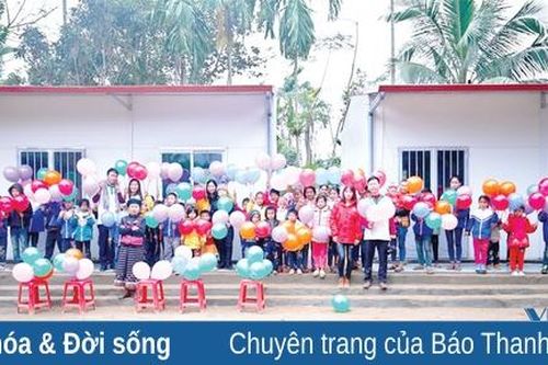 Những ngôi trường được xây từ lòng nhân ái