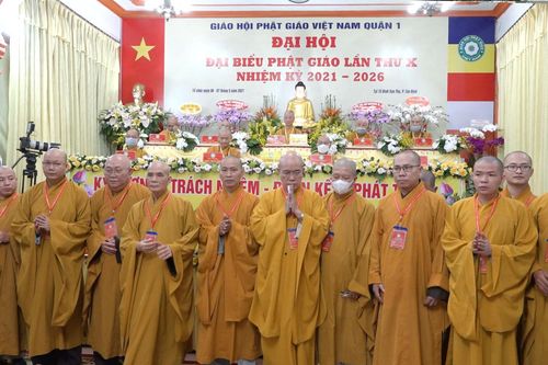 Đại hội Đại biểu Phật giáo quận I lần thứ X nhiệm kỳ 2021 - 2026