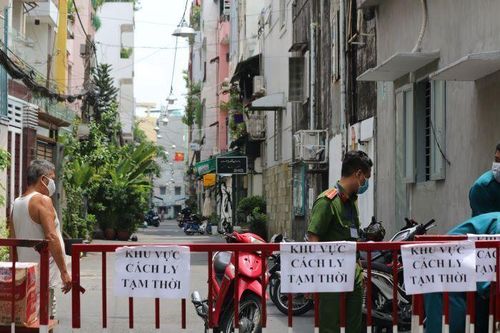 TP.HCM phong tỏa con hẻm có ca dương tính với SARS-CoV-2