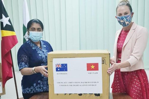 Việt Nam và Australia hỗ trợ Đông Timor chống dịch Covid-19