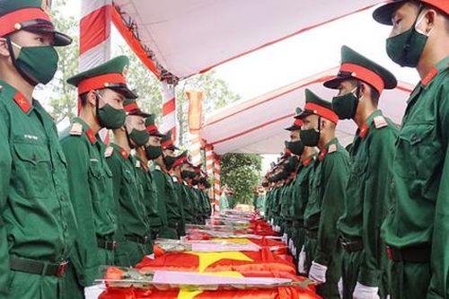 Nghệ An: Tổ chức trọng thể lễ an táng 95 liệt sĩ quân tình nguyện và chuyên gia Việt Nam