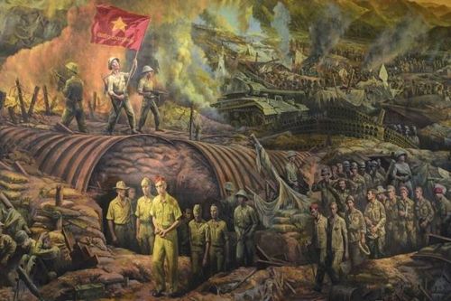 Sử thi chiến thắng lừng lẫy năm châu bằng hội họa