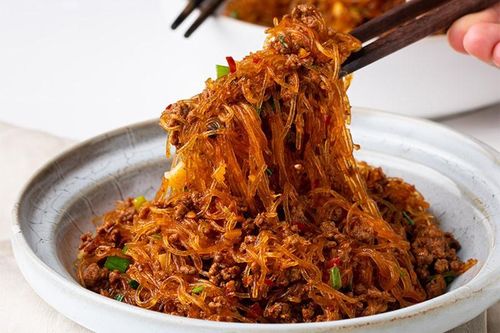 Cách làm miến xào thịt bò đơn giản