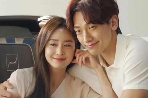 Ảnh hậu trường của Bi Rain - Kim Tae Hee