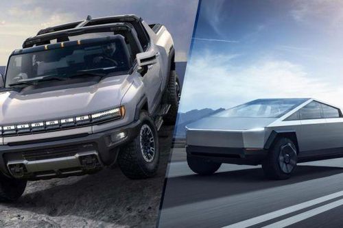 GMC Hummer chạy điện - đối thủ của Tesla Cybertruck