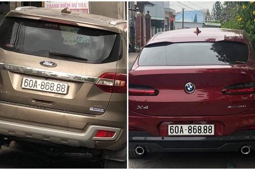 Làm rõ hai xe ô-tô có trùng biển số 60A-868.88
