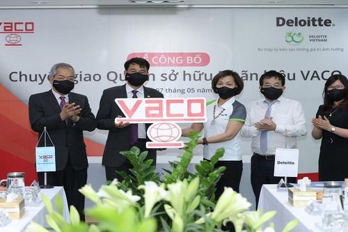 Deloitte chính thức chuyển quyền sở hữu nhãn hiệu cho VACO