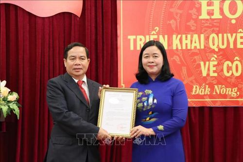 Đồng chí Điểu K'Ré làm Phó Bí thư Tỉnh ủy Đắk Nông