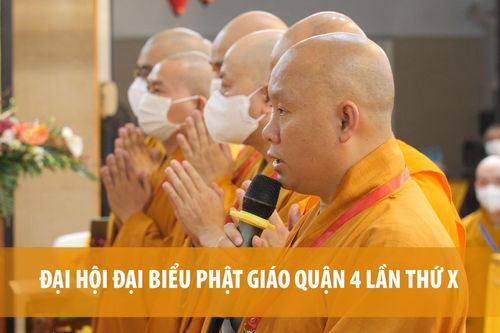Đại hội đại biểu Phật giáo quận 4 lần thứ X nhiệm kỳ 2021-2026