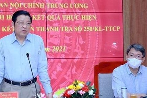 Trưởng Ban Nội chính Trung ương: Tập trung xử lý những sai phạm tại Khánh Hòa