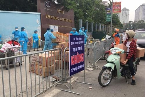 Bệnh viện K - cơ sở Tân Triều, Hà Nội sau khi bị phong tỏa và cách ly