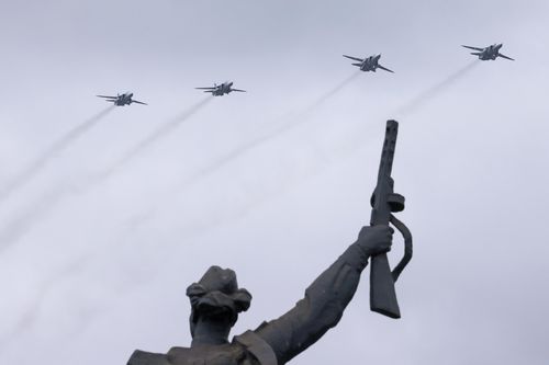 Hình ảnh ấn tượng tại lễ duyệt binh Ngày Chiến thắng ở Moscow