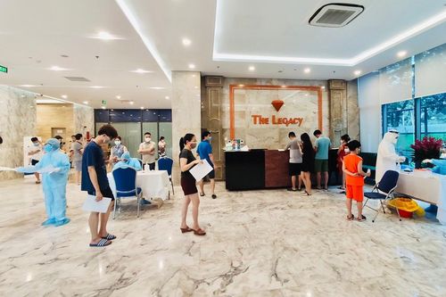 Hà Nội: Cách ly y tế tầng 20 tòa nhà The Legacy, 10F1 liên quan BN3263
