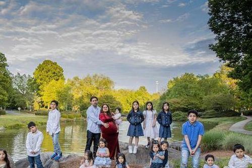 Người mẹ 15 con đang chuẩn bị sinh bé thứ 16, và tất cả đều có tên bắt đầu bằng chữ C
