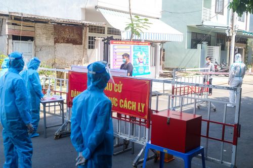 Đà Nẵng diễn tập đảm bảo phòng, chống dịch bệnh COVID-19 phục vụ bầu cử