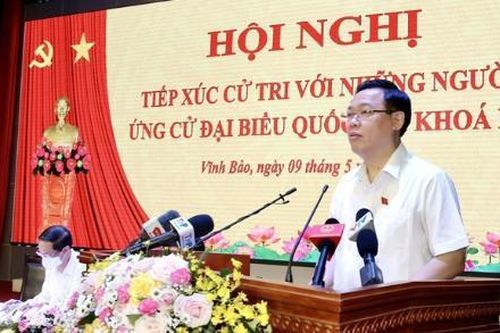 Chủ tịch Quốc hội Vương Đình Huệ: Đem hết tâm huyết thực hiện đổi mới thành phố Cảng