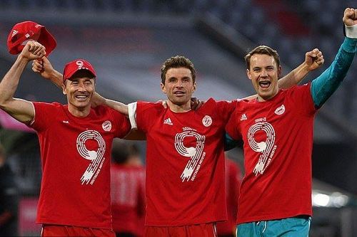 'Hùm xám' Bayern lần thứ 9 liên tiếp vô địch Bundesliga