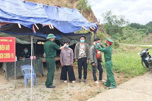 Tăng cường lực lượng phòng, chống dịch COVID-19 trên tuyến biên giới
