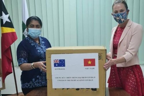 Việt Nam viện trợ hơn 800.000 khẩu trang cho Đông Timor