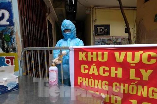 Hà Nội lập 2 chốt cách ly mới tại phường Đồng Tâm