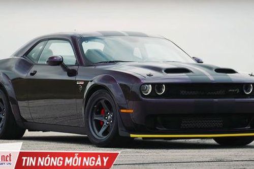 Mãn nhãn với siêu xe Dodge Challenger được độ công suất lên 1.000 mã lực